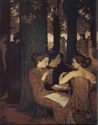 Maurice Denis The Muses oil on canvas